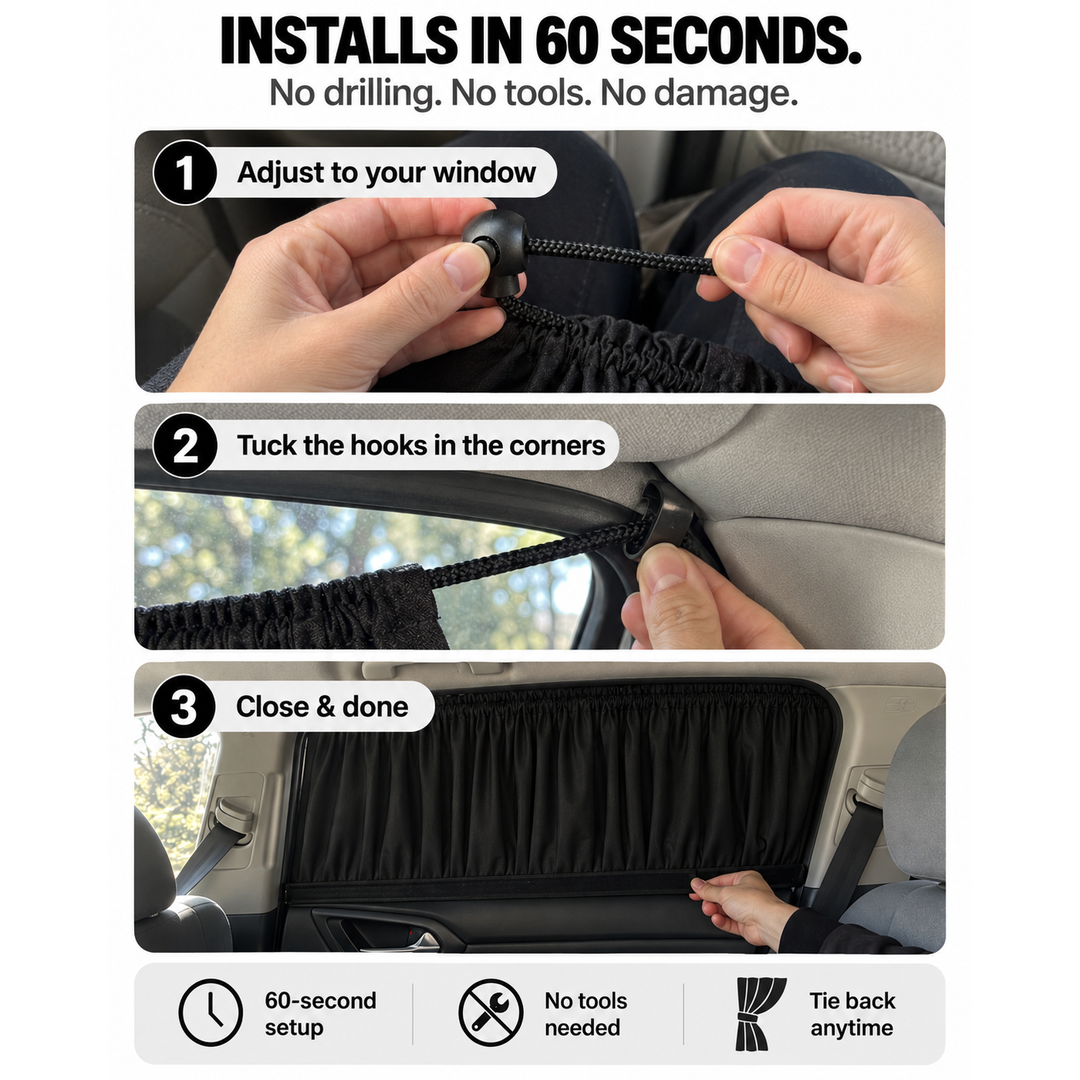 Car Privacy Curtains